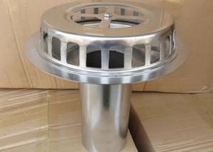 China 0.1mm Petrochemical Power Plant Accessories , Stainless Steel Roof Drain wholesale