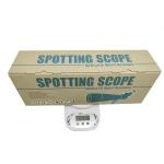 Sharp Zoom Fast Focus 1000Yds Spotting Scope Grey Telescope For Observing Nature