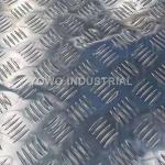1500mm Width 5000 Series Aluminium 5 Bar Tread Plate