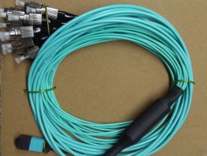 China 3.0mm ZGT Female MTP MPO Fiber Cable Assemblies wholesale