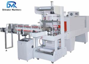 China Shrink Wrapping Bottle Packing Machine 380v/220v 50hz Touch Screen Control wholesale