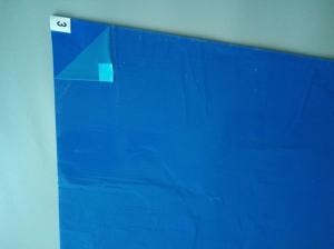 China Cleanroom Anti Slip Floor Mat Blue polyethylene Sticky Mats wholesale