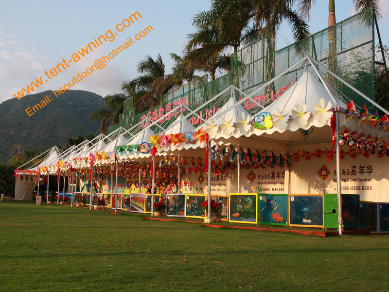 Outdoor Gazebo Tent for Exhibition Trade Show Party Event Canopy Steel Frame