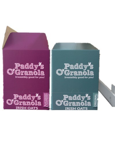 Custom Offset Printing Retail Packaging Boxes For Cookies Flat Packing