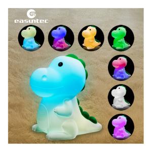 China RGB Dinosaur Silicone Night Light Switch Button Control 5V 0.5W wholesale