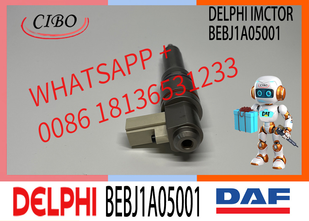 High Quality Common Rail Fuel Injector BEBJ1A05001 1905002 1820820 1661060 1725282 With Stock Available And Fast Delivery