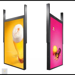 China 49inch Window Digital Signage Hanging Double Side Advertising Display wholesale