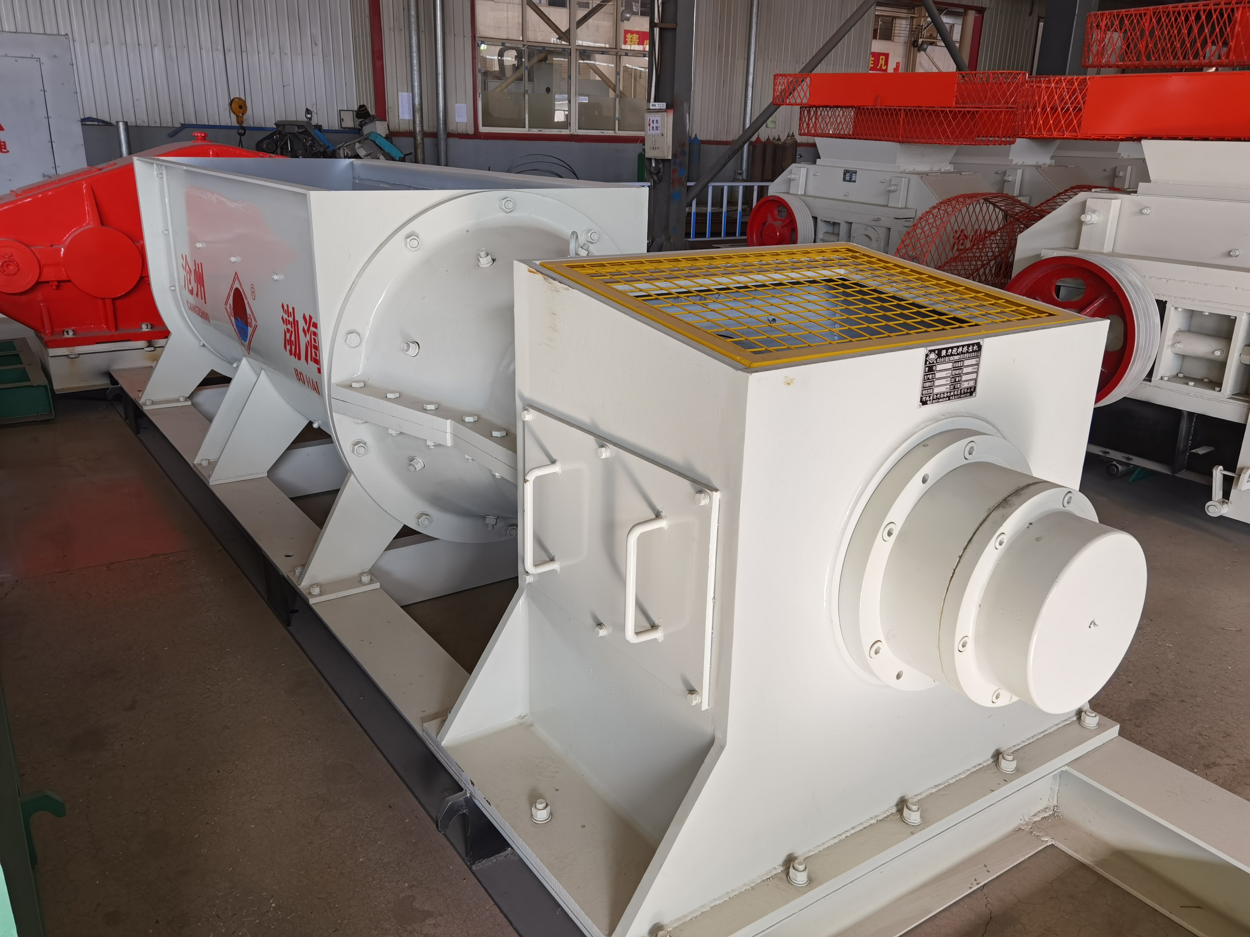 12000Bricks Per Hour White 160kw Automatic Clay Brick Making Machine