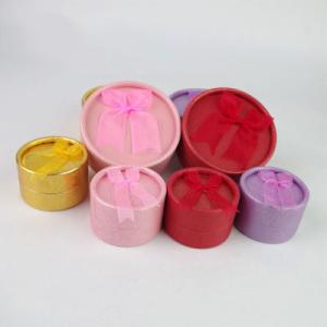 China Personalized Jewelry Box Packaging / Ring Necklace Box Packaging Recycled wholesale