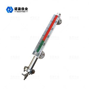 China NYUHZ Plate Magnetic Level Transmitter 6m Flange Installation 220VAC 1A wholesale