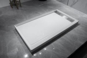 China Seamless Smooth Non Slip Rectangular Shower Tray 1380*788*30mm wholesale