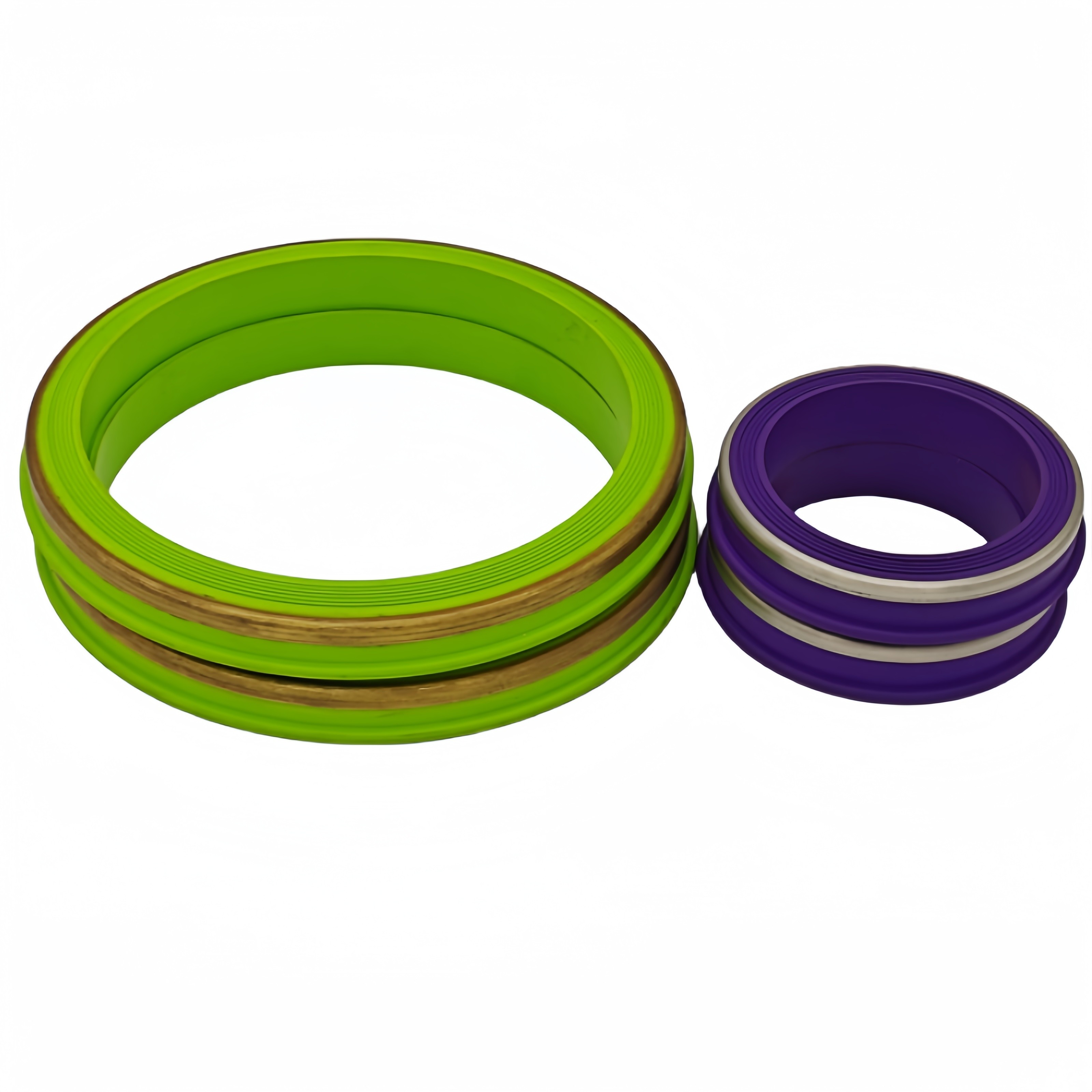 Purple Oil&Heat&Chemical resistant NBR HNBR FKM PTFE Hammer Union Seal With Stainless Back Up