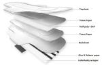 Disposable Leak Guard natural Long Overnight Sanitary Pads