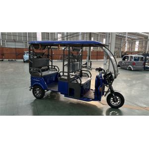 6 Seats Electric Tricycle Tuk Tuk Open Electric Tricycle 1500W