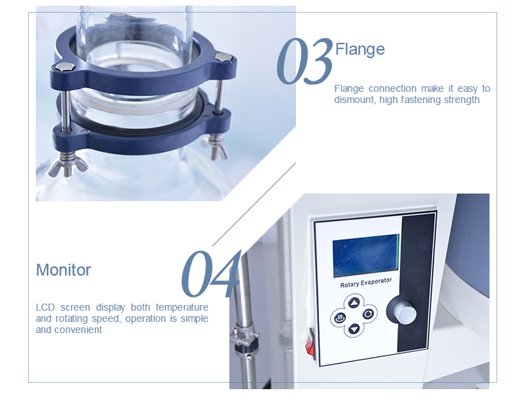 laboratory distillation column double effect vacuum evaporator