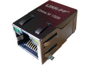 China MIC24120-5101W-LF3 SMT RJ45 Connector / Low Profile MIC24121-5101W-LF3 wholesale