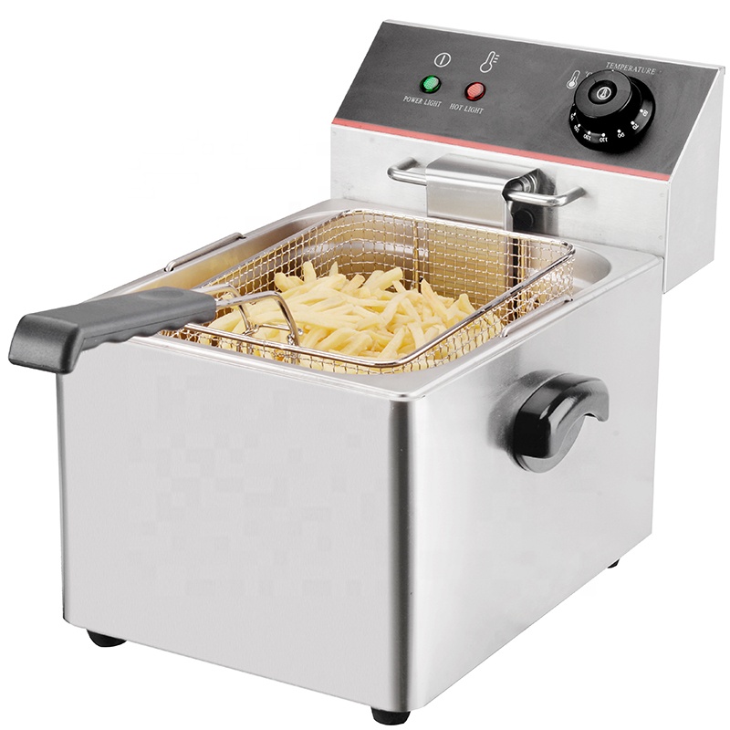 Non Stick Gas Deep Fryers for Commercial Hotel Industrial Frying Machine After Service