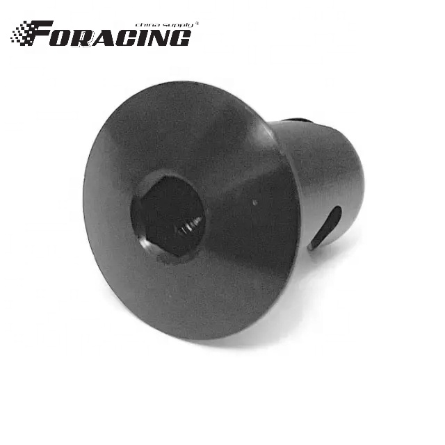 Universal Racing Must-Have 7/16" Aluminum Dzus Oval Top Allen Head Button for Quick Quarter Turn Racing