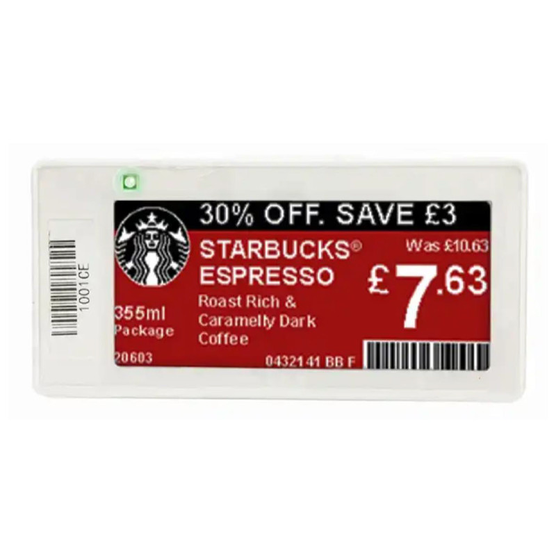 Fast Refresh Eink 2.9 Inch 296x128 Resolution Black White Red E-Ink Epaper Display Module