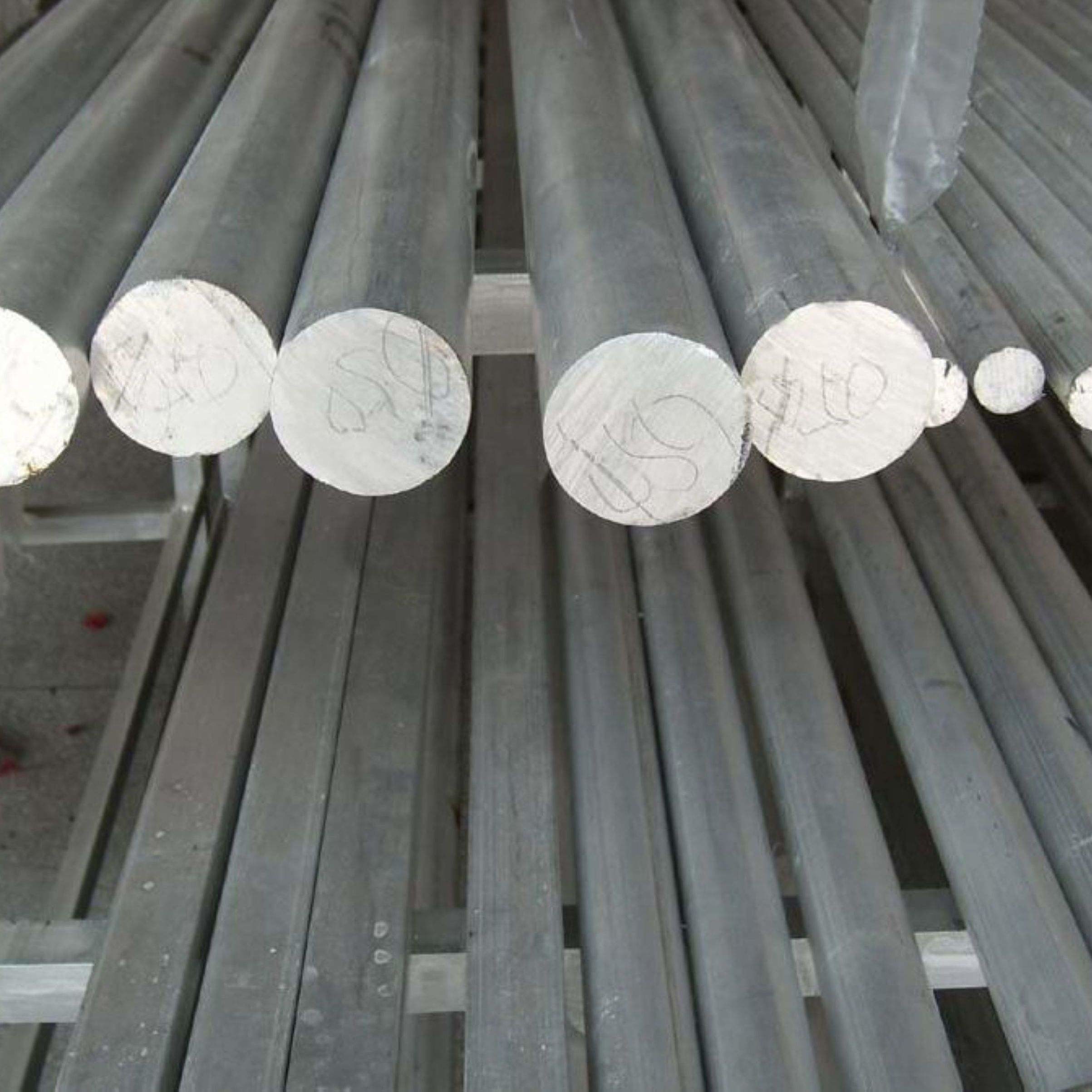 6082 7075 2017 Aluminum Alloy Bar Cold Drawn Forging Solid