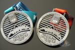 Smooth Back Finisher Metal Award Medals For Holiday Souvenir Decoration