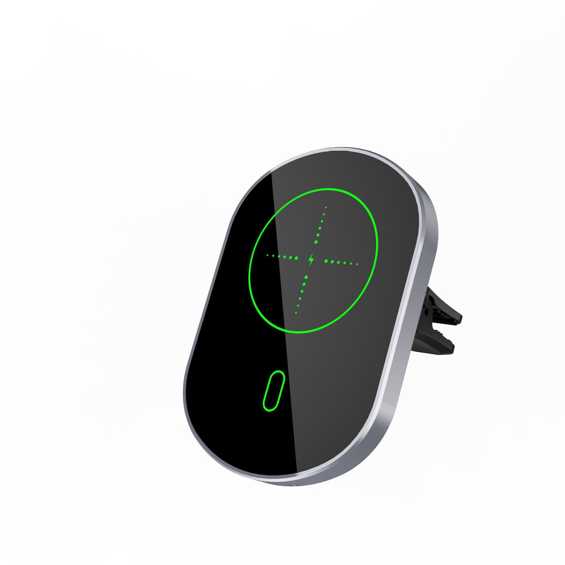 Iphone 3 In 1 Magnetic Wireless Charger ABS 5W 7.5W 10W 15W Air Vent Holder