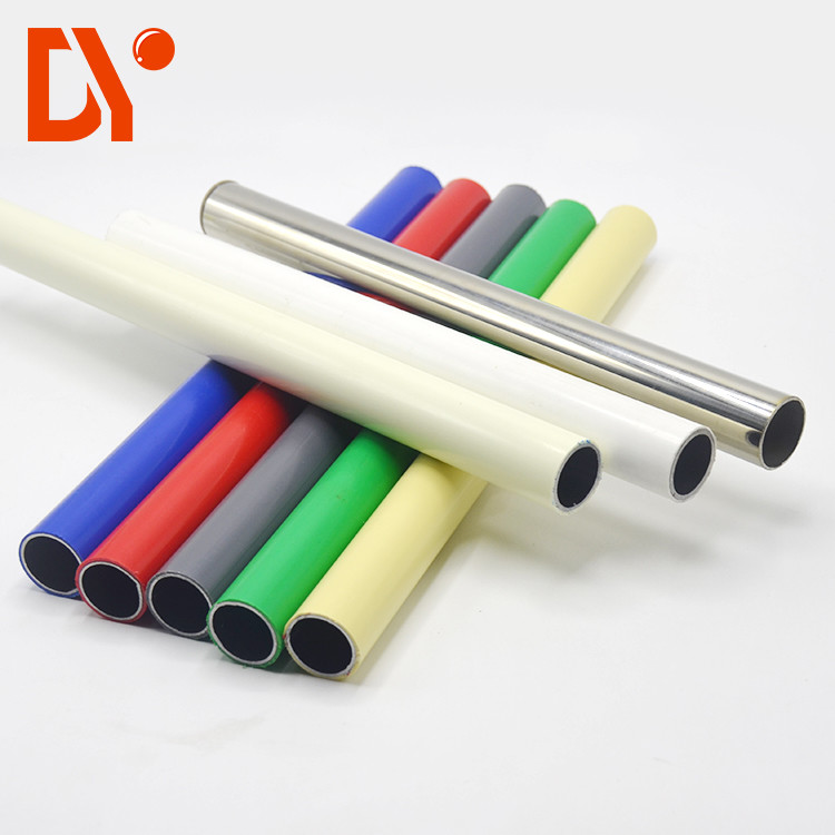 Round Lean Anti Static Pipe , Plastic Coated Pipe With Beautiful Apparence