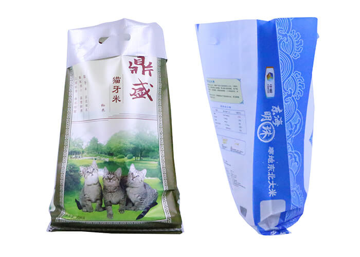 25Kg Bopp Laminated PP Woven Bags Double Stitched Woven Polypropylene Bags