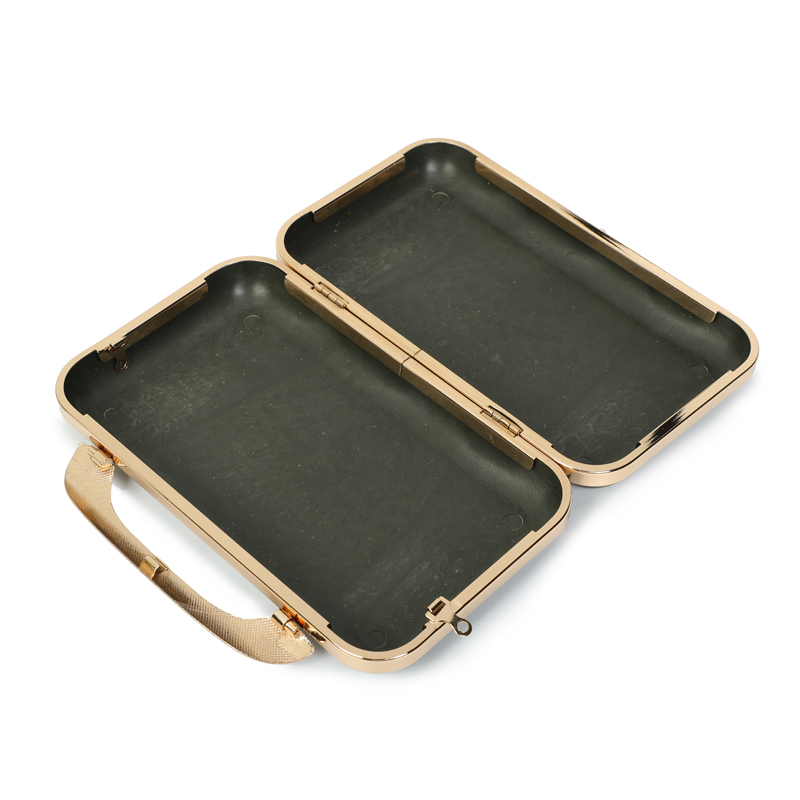 Odorless Double Clutch Frame Hardware Gold Purse Frame ROSH Waterproof