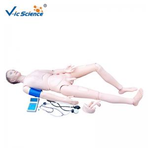 China Advanced Nurse CPR Training Manikins / Adult Cpr Manikin With Blood Pressure wholesale