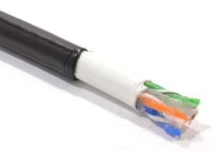 China Jelly Filled UTP CAT6 Network Cable , CAT6 Outdoor Cable UV Resistant wholesale