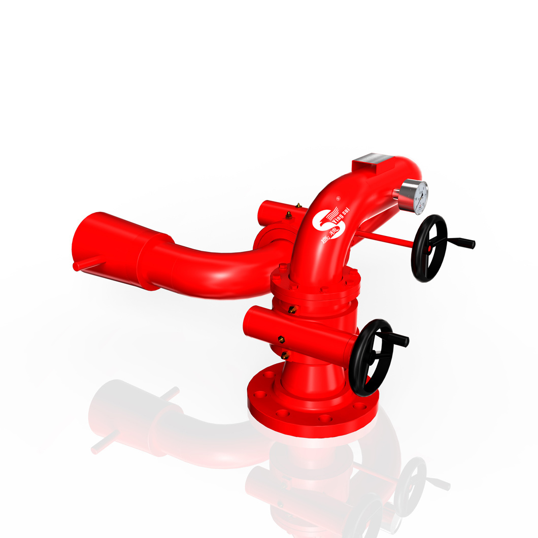 Factory Sales High Flow Long Range Remote Control Fixed Fire Water Cannon