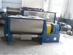 China Stirring Paddle Horizontal 7.5kw Ribbon Blender Mixer wholesale