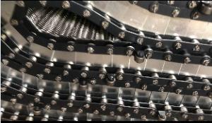 China High Temperature SS304 Chain Mesh Belt Balanced Weave wire wholesale