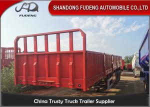 China Height 600mm Q345B Cement 12.5M Side Wall Semi Trailer wholesale