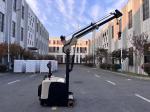 Non Standard Electric Mini Crane Arm Truck Rated Lifting Capacity 300 KG