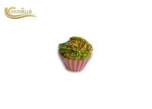 China Unique Cupcake Shaped Custom Bath Bombs Lavender / Rose Fragrance wholesale