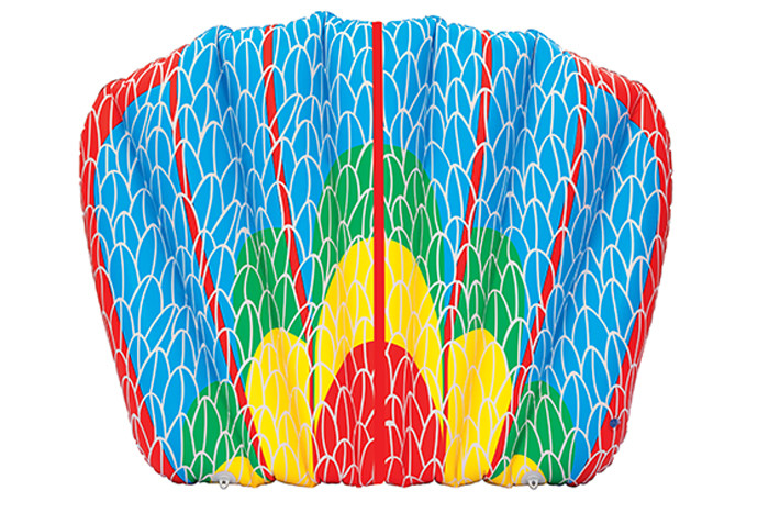 Giant 6 Person Inflatable Parrot Pool Float 4.8m Long X 4m Wide X 2m High Swiming Toy