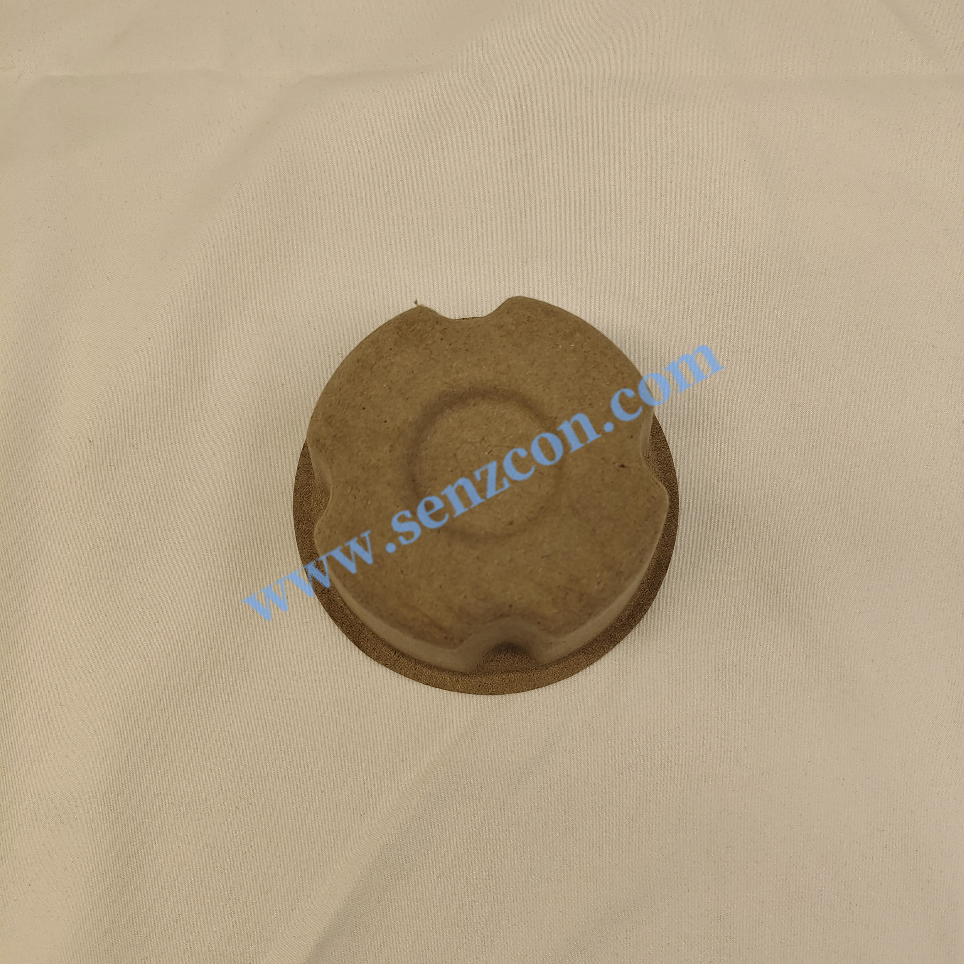 Direct supply from the factory: Dark green pulp molding bases for small cakes. They are food-grade, environmentally friendly and biodegradable. They