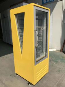 China Manual Defrost Single Door Beverage Display Cooler , Commercial Beverage Fridge wholesale