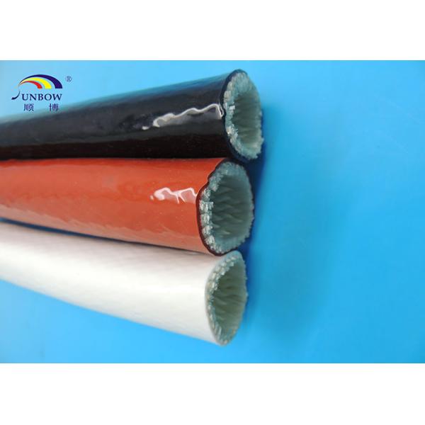 Heat Insulation Silicone Fireproof Sleeve Heat Resistance for Steel Plants , Smelters