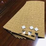 Glass Protection Cork Pads With Adhesive