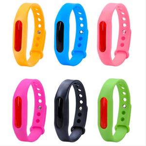 China Silicone Bracelet ultrasonic fly repellent Dayday Band Repellent Insect Bracelet wholesale