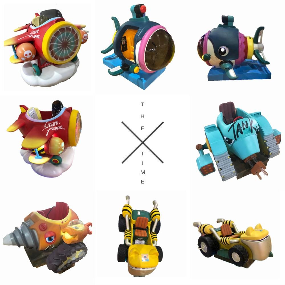 300W Electric Car Kiddie Ride Machines Adjustable Voltage 1.61 * 1.26 * 1.1m Size