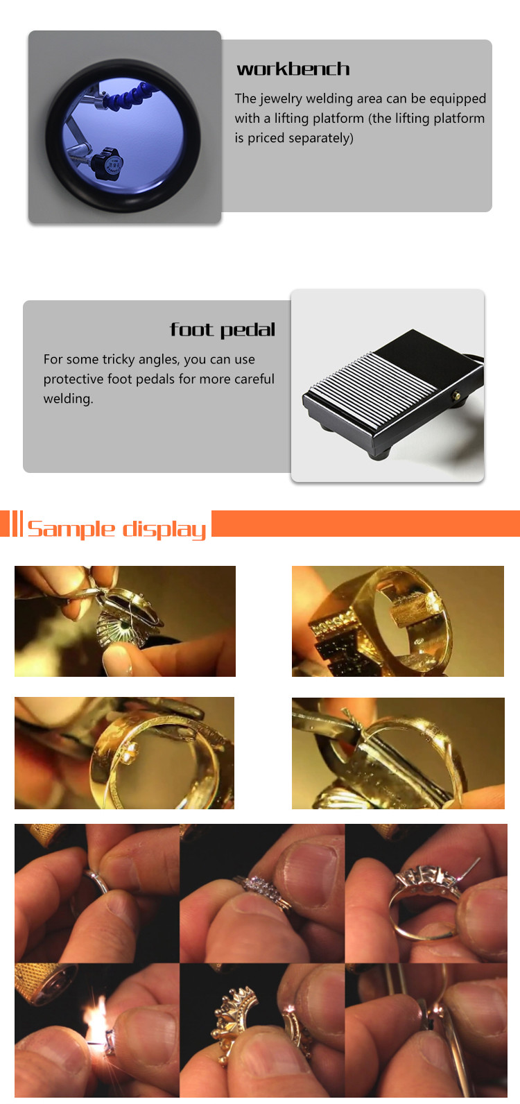 200w desktop argon spot micro jewelry gold silver laser welding machine