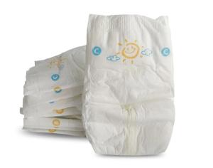 China Nonwoven Green ADL XL40 Disposable Baby Diapers wholesale