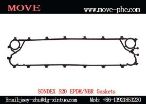 China Supply EPDM Plate&amp;Gasket Sondex S20A 894*126mm Replacement Plate Heat Exchanger Spare Parts wholesale