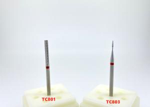China Fine Dental Diamond Burs Tungsten Carbide Plain Cut For Model Casting wholesale
