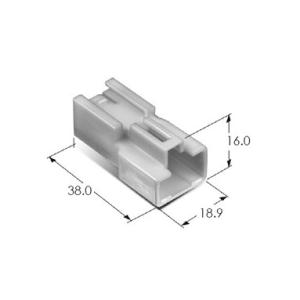 China 100mΩMin Korea Electric Terminal Housing MG651032 MG641035 Unsealed wholesale