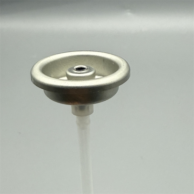 Spray-painted female valve for HVAC systems with heat-resistant coating and efficient operation​